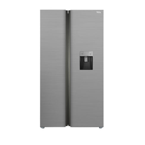 TCL REFRIGERATOR 650L WITH DISPENSER MATE SILVER (P650SBS)