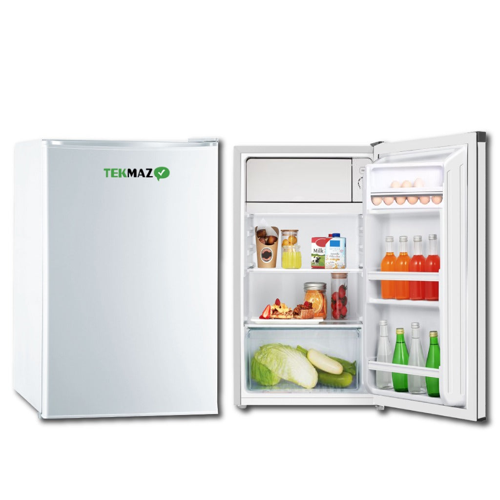 TEKMAZ Mini Bar Refrigerator 93L A+ – White (NAS-RW93)