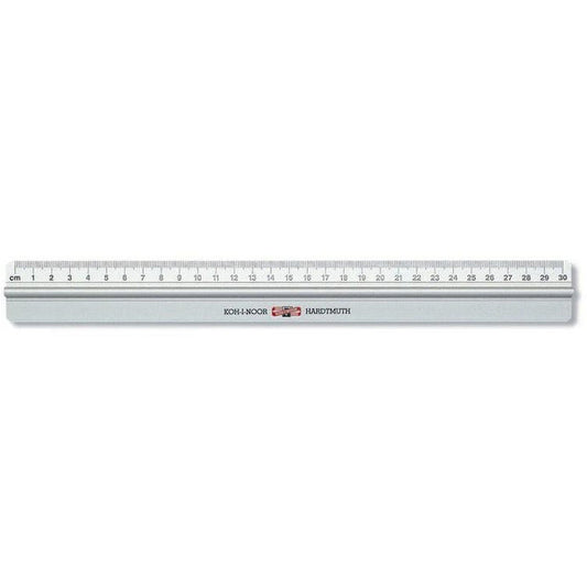 Koh-I-Noor Metal Ruler with Grip 30 cm