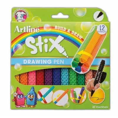 Artline 230 Drawing System Pen Black Wallet6 : 123046 | The Stationery Store