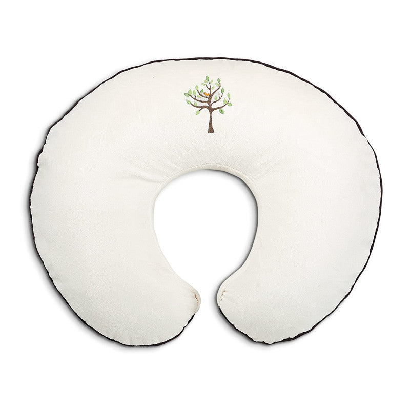 BOPPY PILLOW W/SLIPCOVER CREAM LIFE TREE
