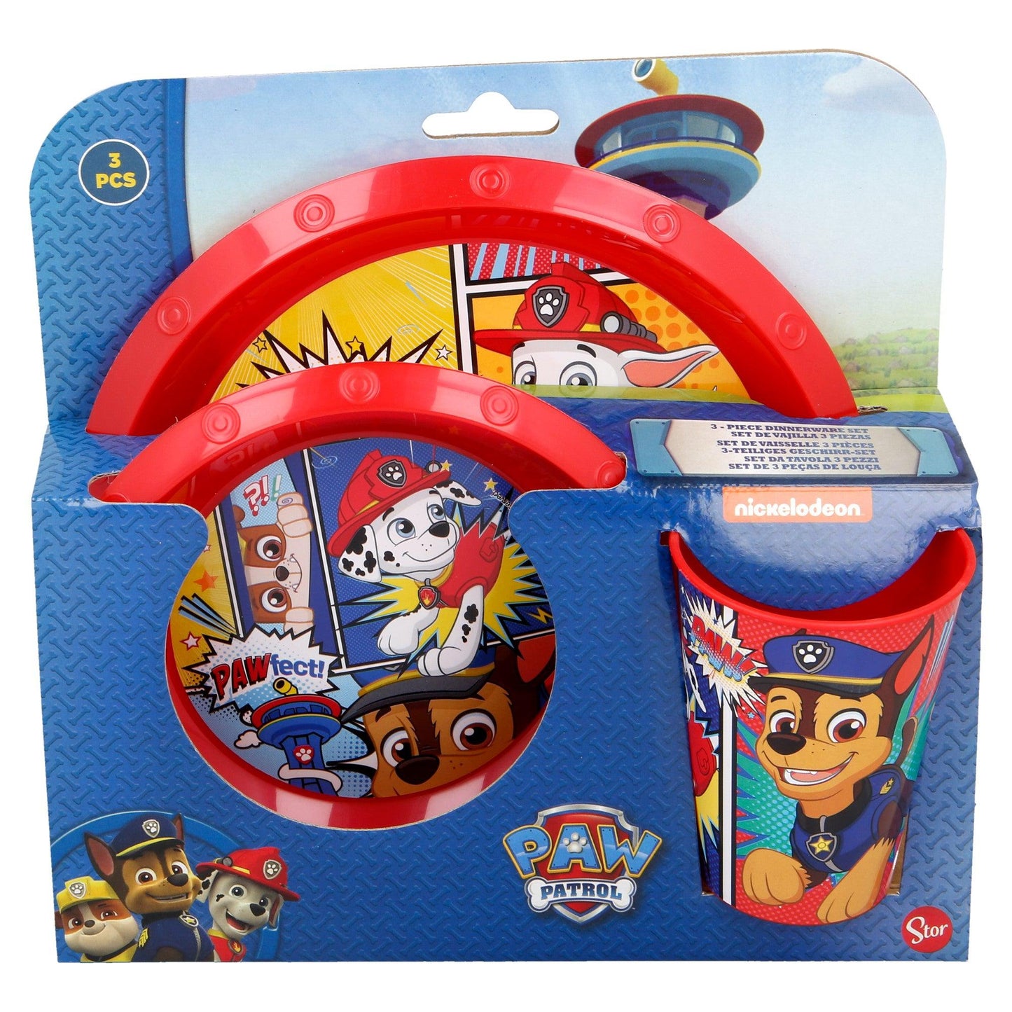 STOR 3 PCS EASY SET PAW PATROL COMIC