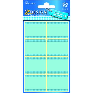 Zweckform Deep Freeze Labels - Pack of 40