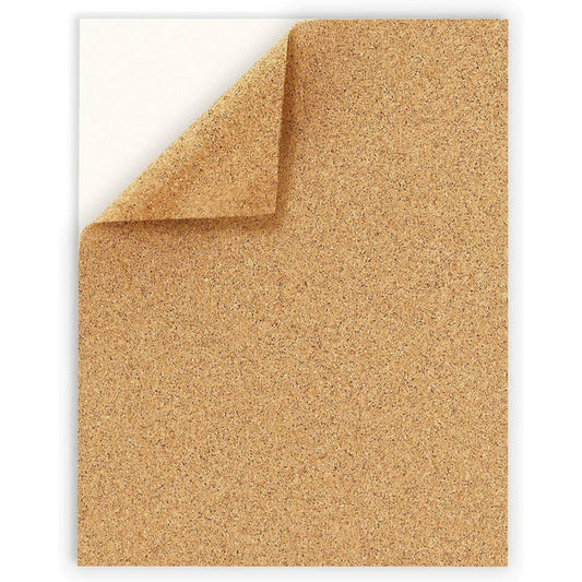 Bi-Office 60x90cm Natural Cork Sheet 2mm Thick