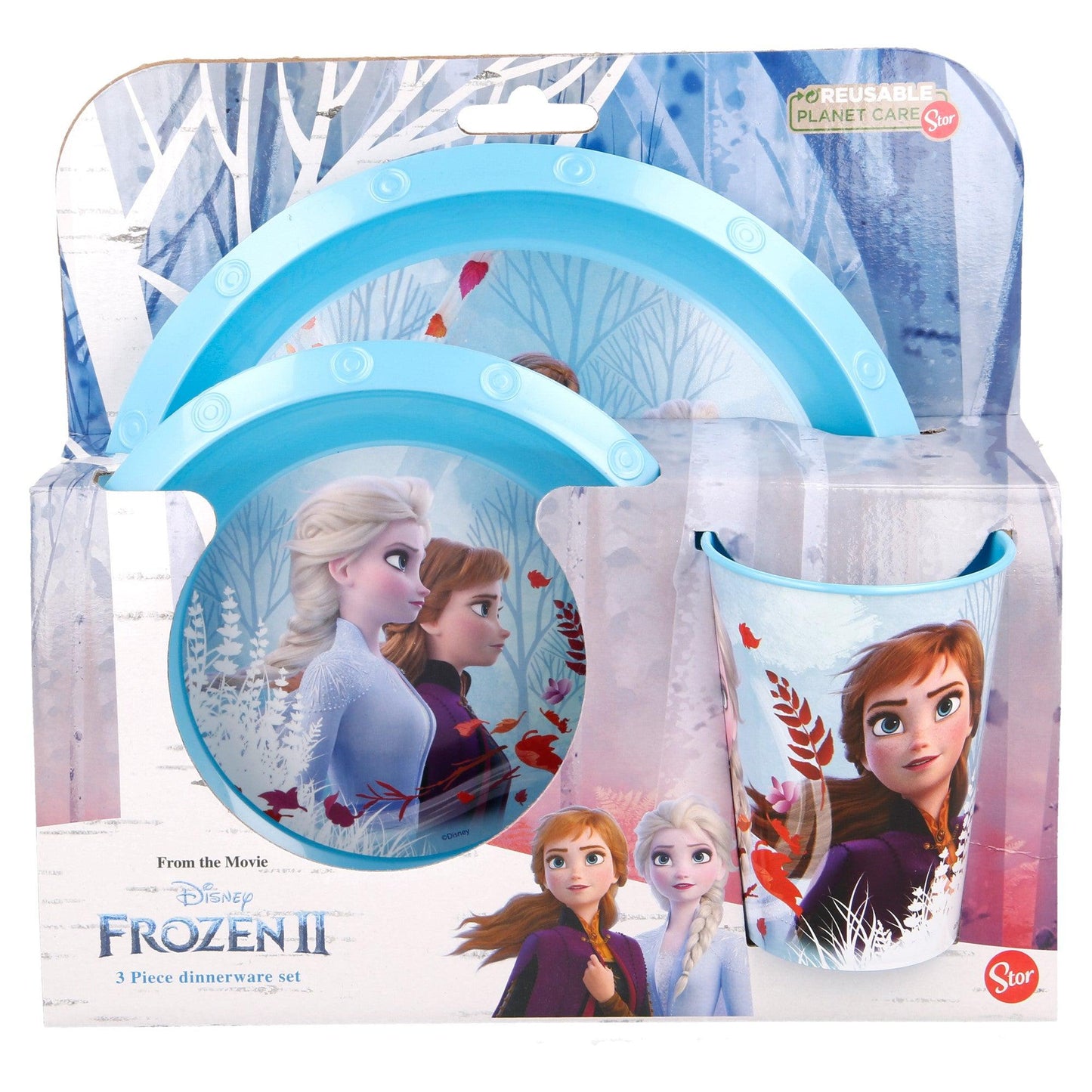 STOR 3 PCS EASY SET FROZEN II BLUE FOREST