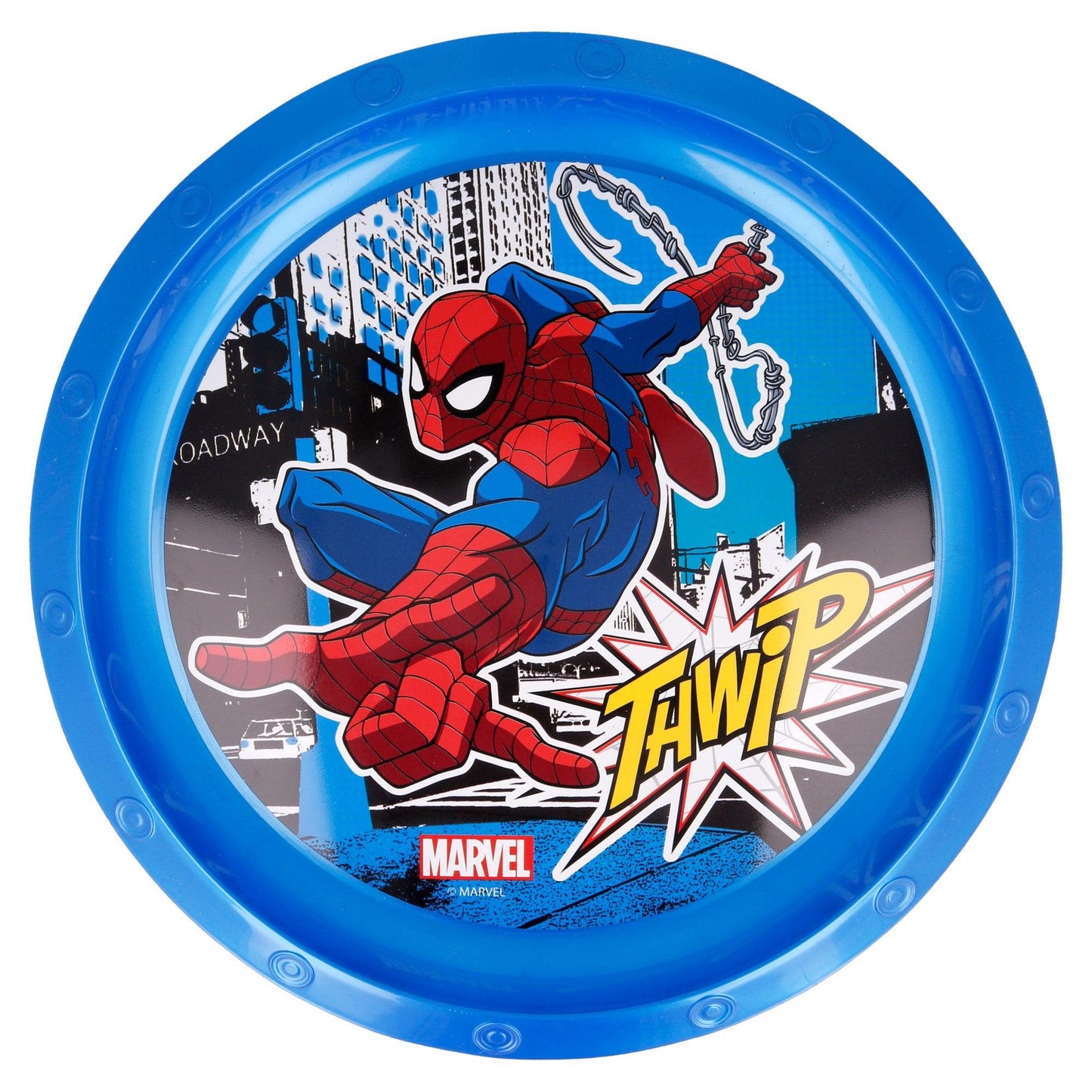 STOR EASY PP PLATE SPIDERMAN STREETS