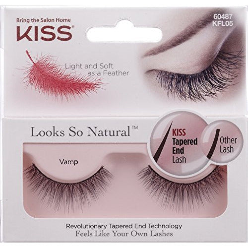 Kiss Eyelashes Looks So Natural  VAMP Lashes KFL05