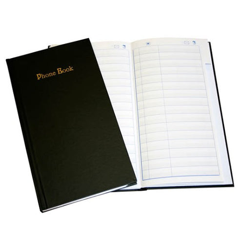 Bassile Phone Book 22x12 cm - English