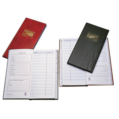 Bassile Index Phone Book 22x12 cm - English