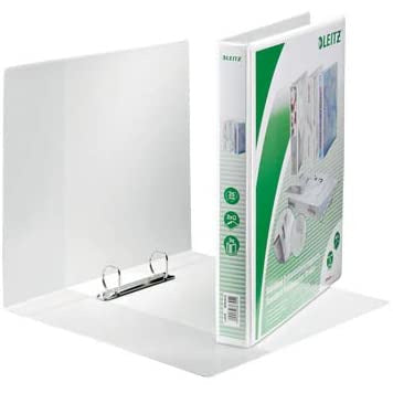 Leitz 2 Ring 40 mm Presentation Binder A4 White