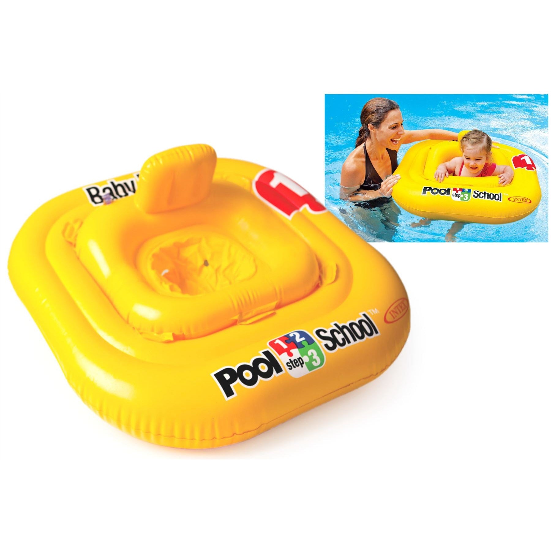 Pool school baby hot sale float step 1