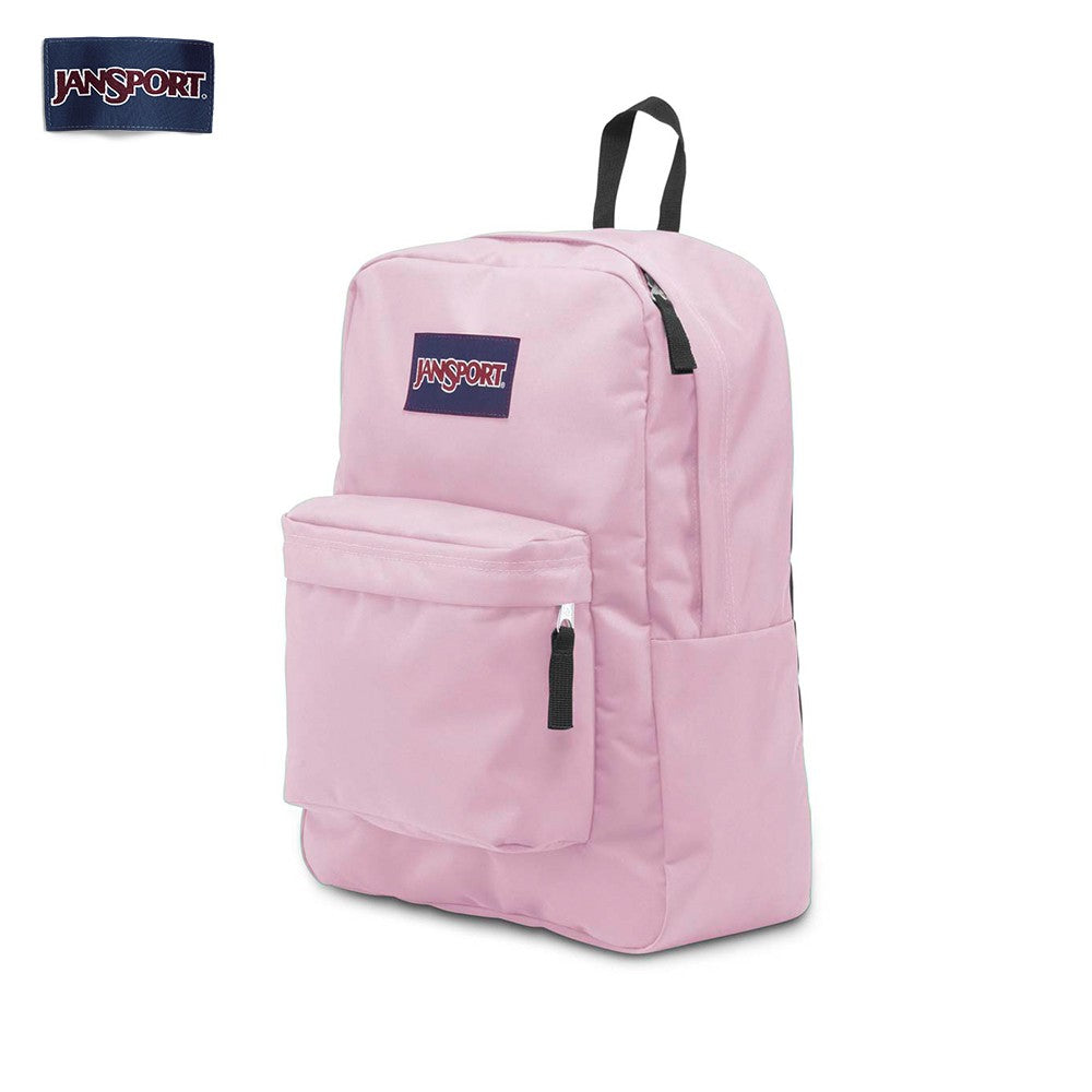 Jansport big student sales backpack pink mist