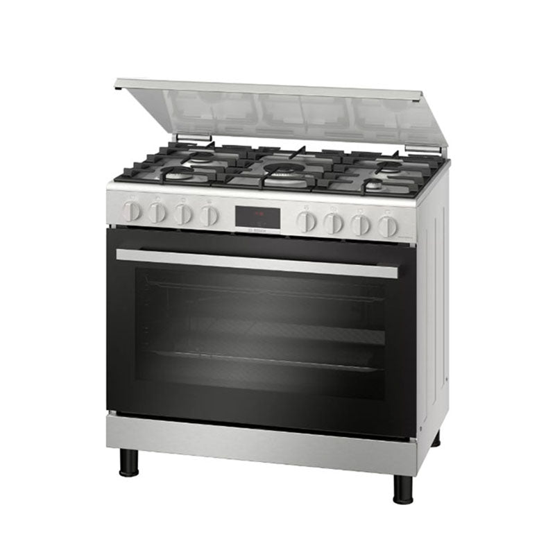 Bosch HGW3FSV51S  6 Gas Stove Stainless Steel 90 CM