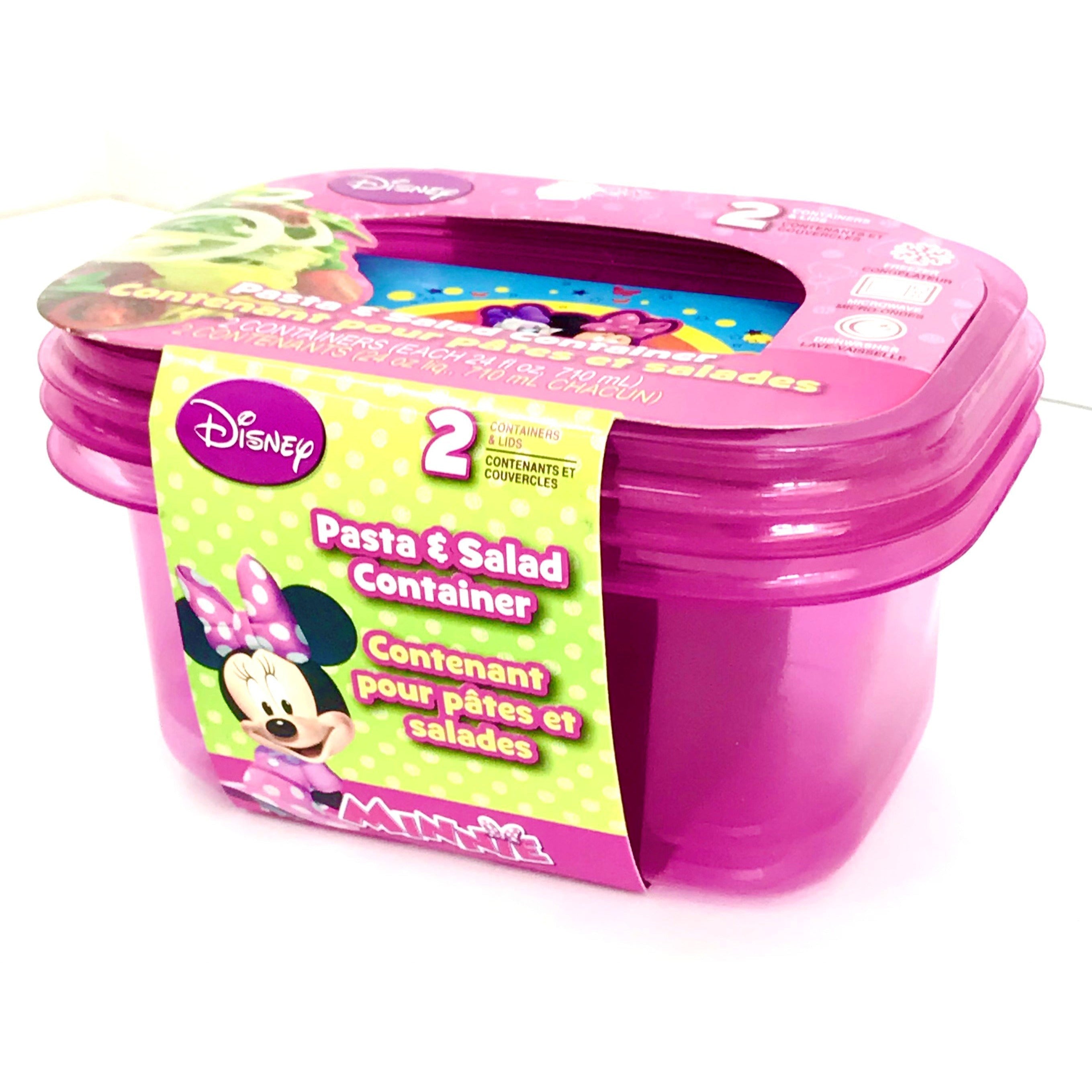 Authentic Disney Store Minnie Mouse Silicone Food Storage Container New NWT