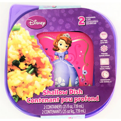 Disney Sofia the First Food Containers