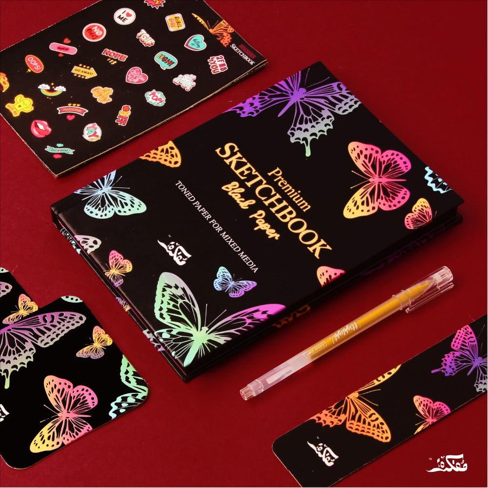 Sketchbook Black Paper Premium (Gold Edition)