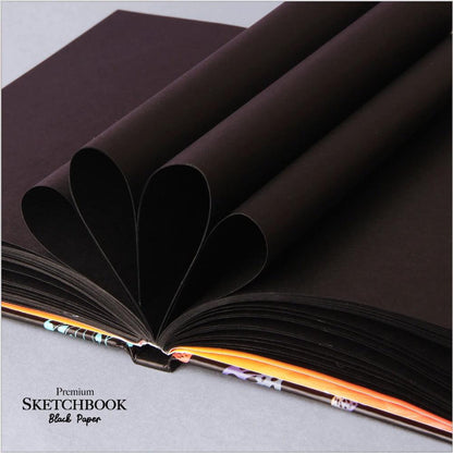 Sketchbook Black Paper Premium (Gold Edition)