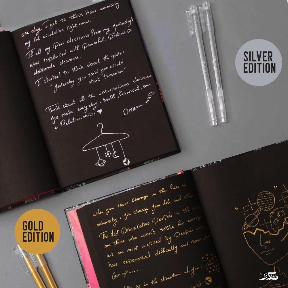 Sketchbook Black Paper Premium (Gold Edition)