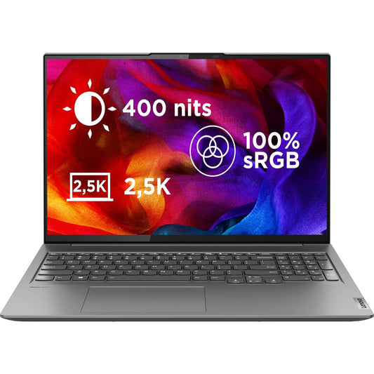 Lenovo Yoga Slim 7 Pro (16) 5Gen AMD Ryzen 7 8-Cores w/ RTX 3050 & 16 2.5K 400nits Touch Display