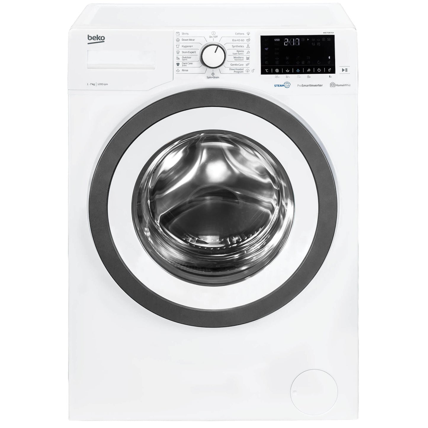 BEKO Washing Machine 9 KG 15 Programs 1400 RPM A+++ (WUE 9736 XSW)